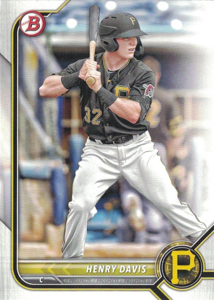 Henry Davis #BP-148 Pittsburgh Pirates | 2022 Bowman Prospects