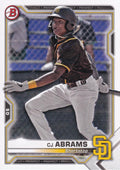 CJ Abrams #BP-14 San Diego Padres | 2021 Bowman Prospects