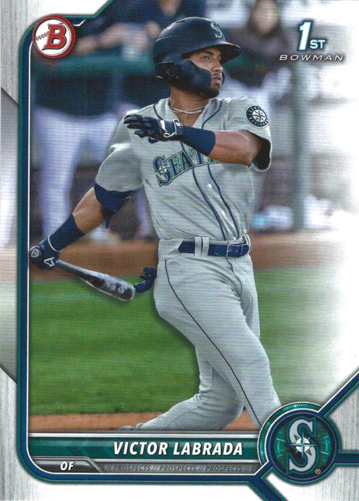 Victor Labrada #BP-150 Seattle Mariners | 2022 Bowman Prospects