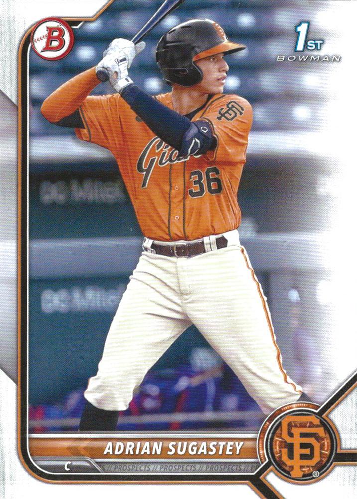 Adrian Sugastey #BP-19 San Francisco Giants | 2022 Bowman Prospects