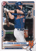 Pete Crow-Armstrong #BP-22 New York Mets | 2021 Bowman Prospects