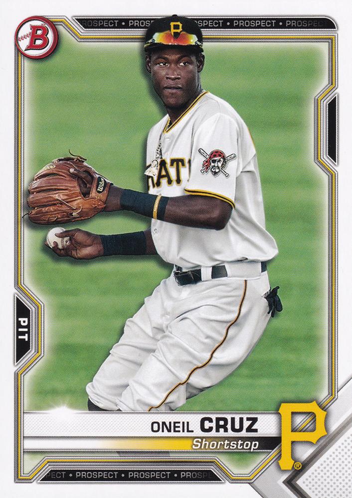 Oneil Cruz #BP-24 Pittsburgh Pirates | 2021 Bowman Prospects