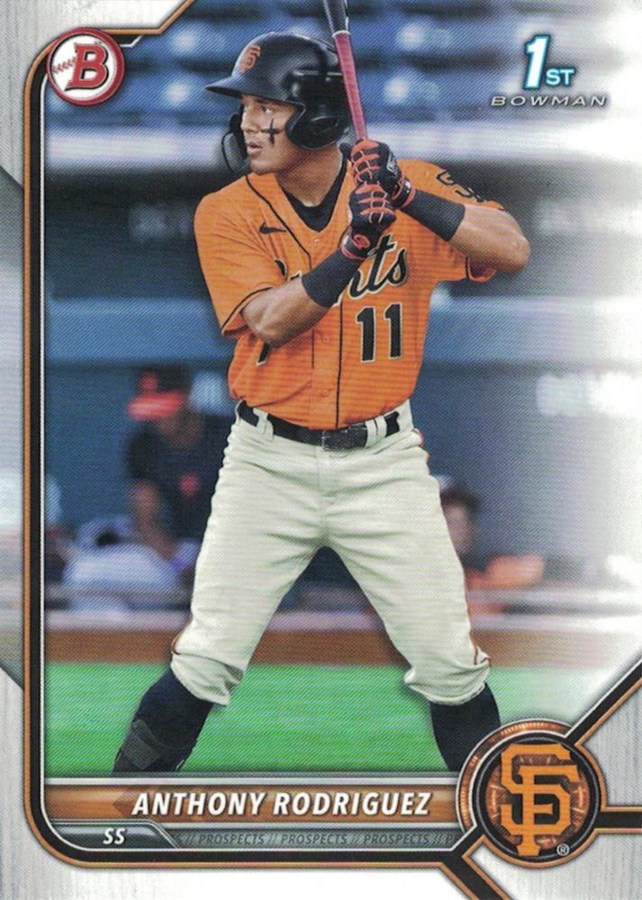 Anthony Rodriguez #BP-26 San Francisco Giants | 2022 Bowman Prospects