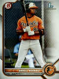 Darell Hernaiz #BP-27 Baltimore Orioles | 2022 Bowman Prospects