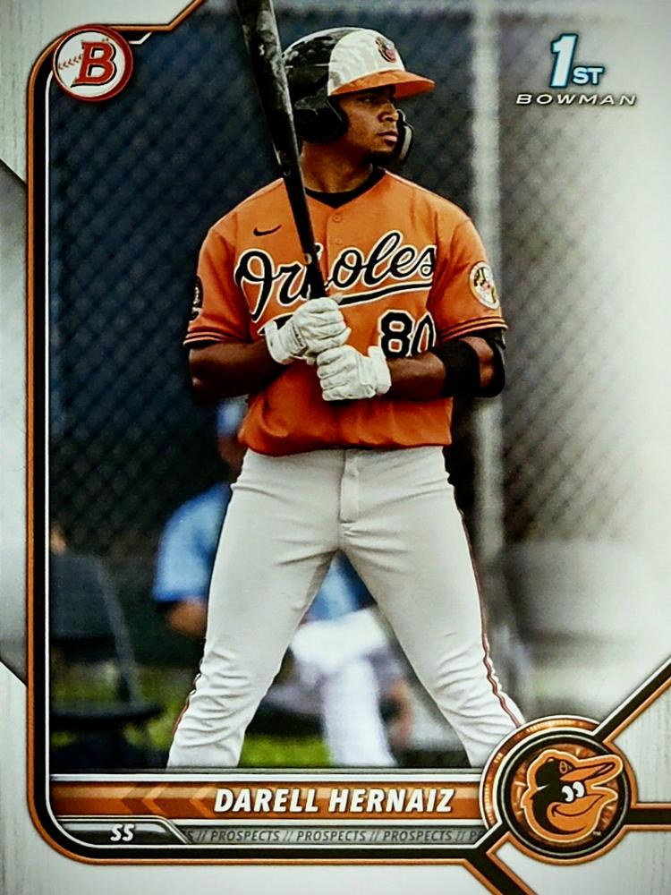 Darell Hernaiz #BP-27 Baltimore Orioles | 2022 Bowman Prospects