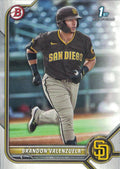 Brandon Valenzuela #BP-28 San Diego Padres | 2022 Bowman Prospects