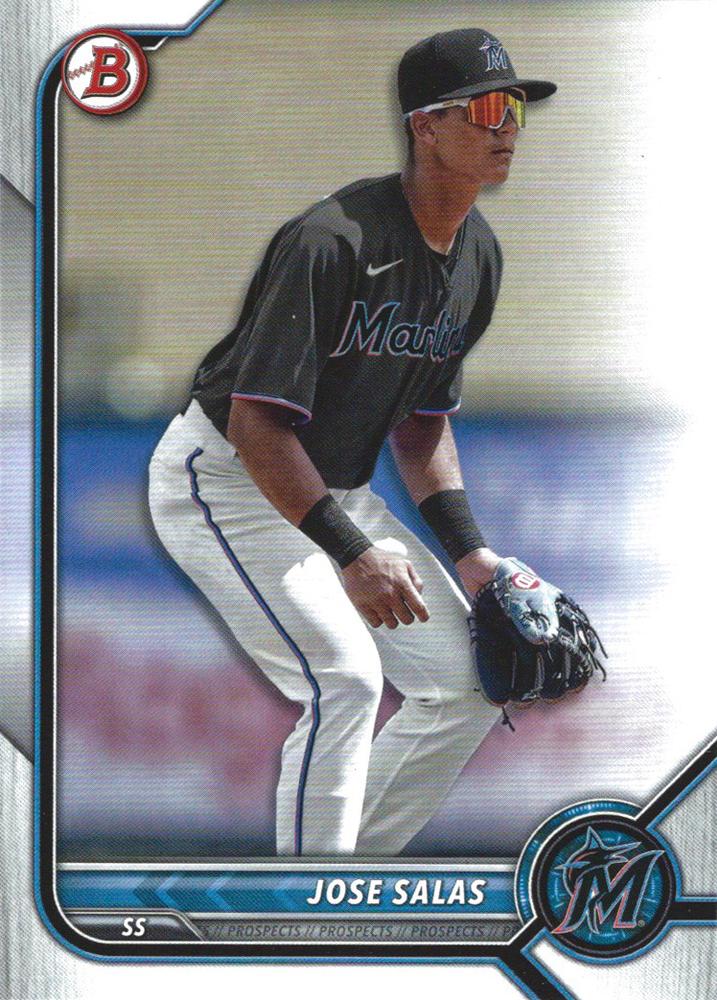 Jose Salas #BP-30 Miami Marlins | 2022 Bowman Prospects