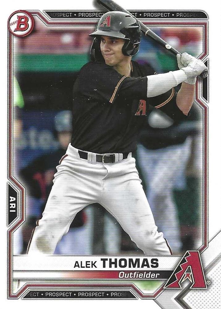 Alek Thomas #BP-31 Arizona Diamondbacks | 2021 Bowman Prospects