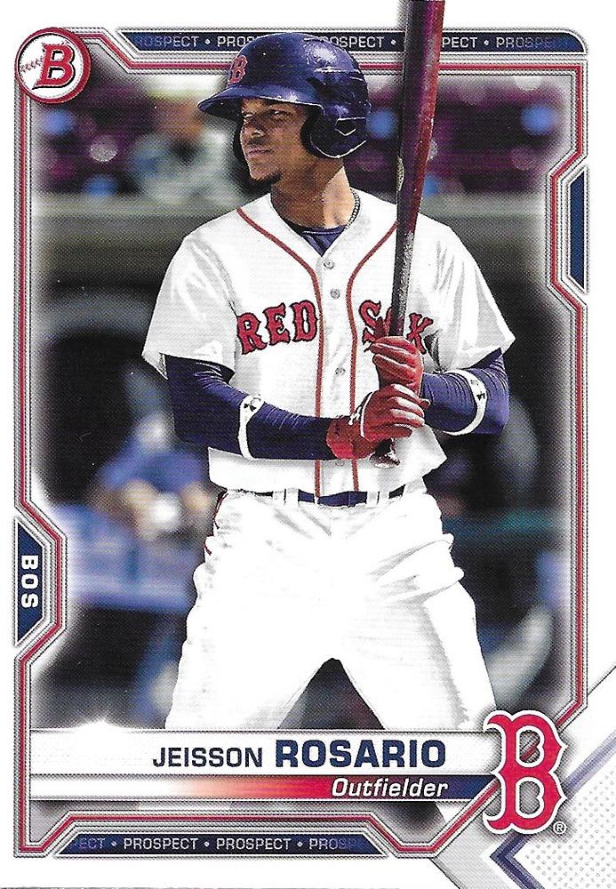 Jeisson Rosario #BP-37 Boston Red Sox | 2021 Bowman Prospects