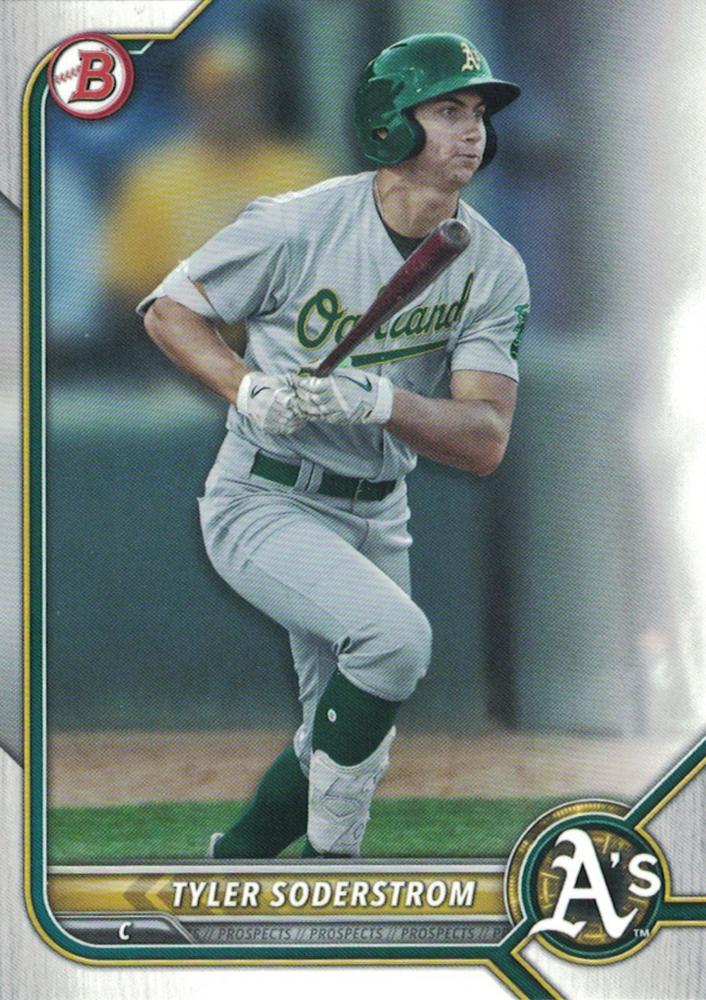 Tyler Soderstrom #BP-41 Oakland Athletics | 2022 Bowman Prospects