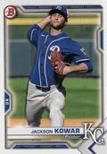 Jackson Kowar #BP-43 Kansas City Royals | 2021 Bowman Prospects