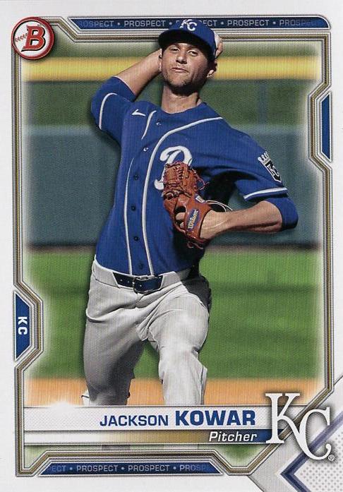 Jackson Kowar #BP-43 Kansas City Royals | 2021 Bowman Prospects