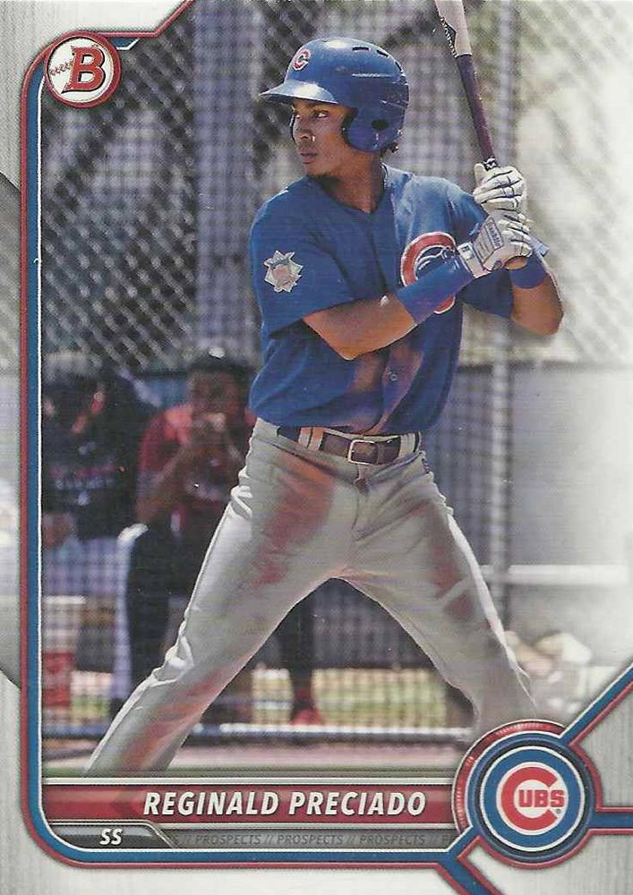 Reginald Preciado #BP-44 Chicago Cubs | 2022 Bowman Prospects