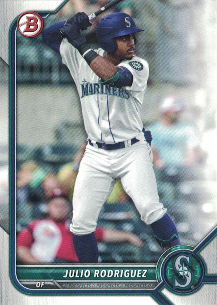 Julio Rodriguez #BP-45 Seattle Mariners | 2022 Bowman Prospects