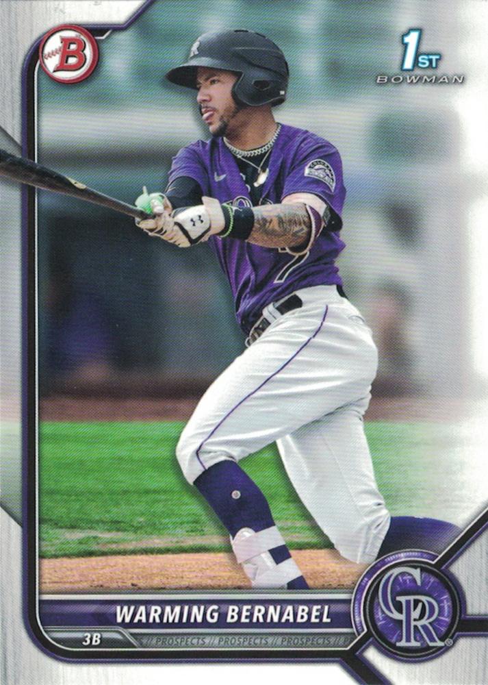 Warming Bernabel #BP-46 Colorado Rockies | 2022 Bowman Prospects