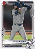 Austin Wells #BP-47 New York Yankees | 2021 Bowman Prospects