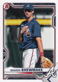 Braden Shewmake #BP-48 Atlanta Braves | 2021 Bowman Prospects
