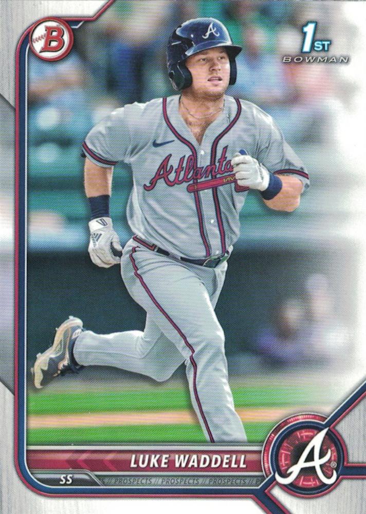 Luke Waddell #BP-48 Atlanta Braves | 2022 Bowman Prospects