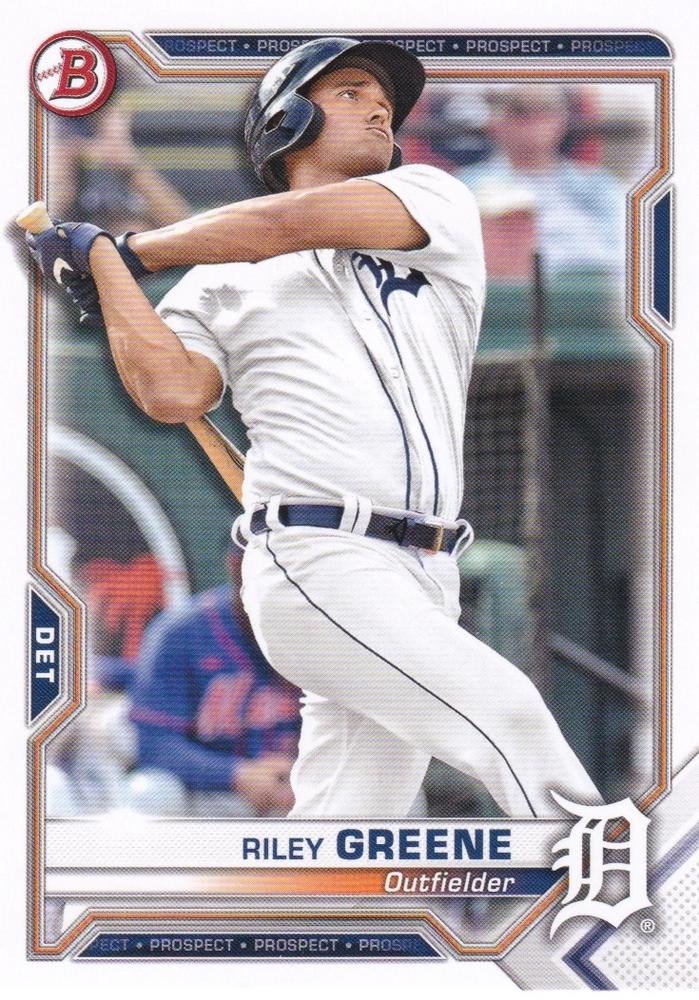 Riley Greene #BP-4 Detroit Tigers | 2021 Bowman Prospects