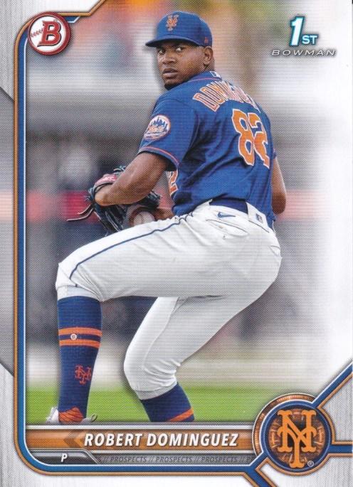 Robert Dominguez #BP-51 New York Mets | 2022 Bowman Prospects