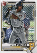 Liover Peguero #BP-52 Pittsburgh Pirates | 2021 Bowman Prospects