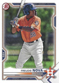Freudis Nova #BP-56 Houston Astros | 2021 Bowman Prospects