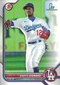 Eddys Leonard #BP-57 Los Angeles Dodgers | 2022 Bowman Prospects