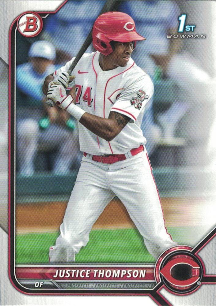 Justice Thompson #BP-59 Cincinnati Reds | 2022 Bowman Prospects