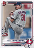 Jordan Balazovic #BP-61 Minnesota Twins | 2021 Bowman Prospects