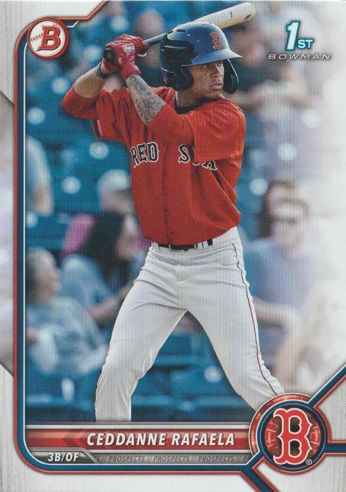 Ceddanne Rafaela #BP-61 Boston Red Sox | 2022 Bowman Prospects