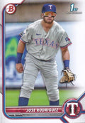 Jose Rodriguez #BP-62 Texas Rangers | 2022 Bowman Prospects