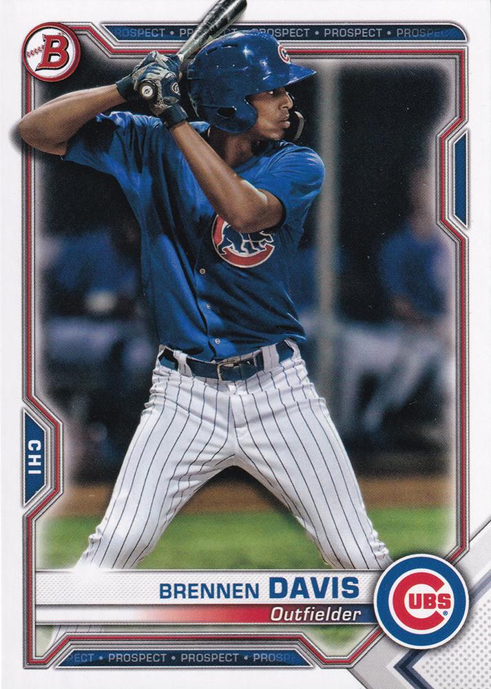Brennen Davis #BP-65 Chicago Cubs | 2021 Bowman Prospects