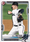 Max Meyer #BP-66 Miami Marlins | 2021 Bowman Prospects