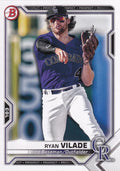 Ryan Vilade #BP-68 Colorado Rockies | 2021 Bowman Prospects