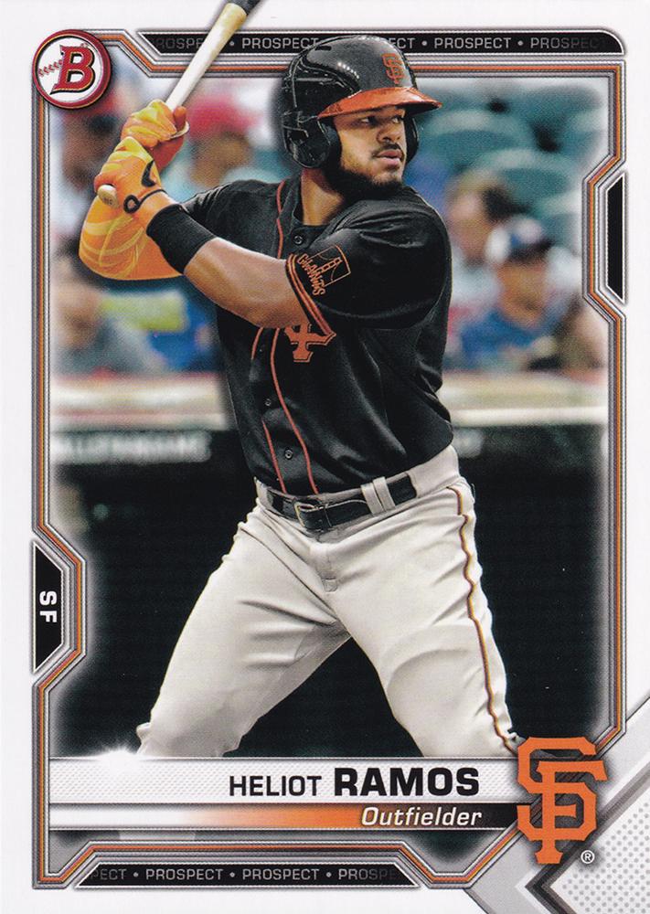 Heliot Ramos #BP-69 San Francisco Giants | 2021 Bowman Prospects