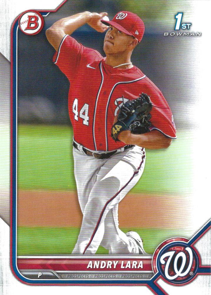 Andry Lara #BP-70 Washington Nationals | 2022 Bowman Prospects