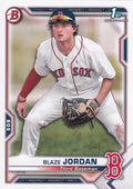 Blaze Jordan #BP-71 Boston Red Sox | 2021 Bowman Prospects