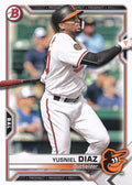 Yusniel Diaz #BP-76 Baltimore Orioles | 2021 Bowman Prospects