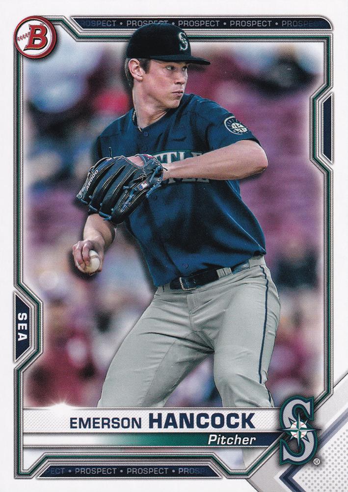 Emerson Hancock #BP-78 Seattle Mariners | 2021 Bowman Prospects
