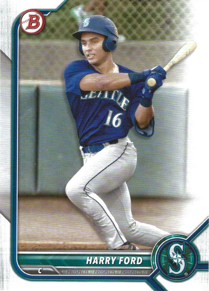 Harry Ford #BP-78 Seattle Mariners | 2022 Bowman Prospects