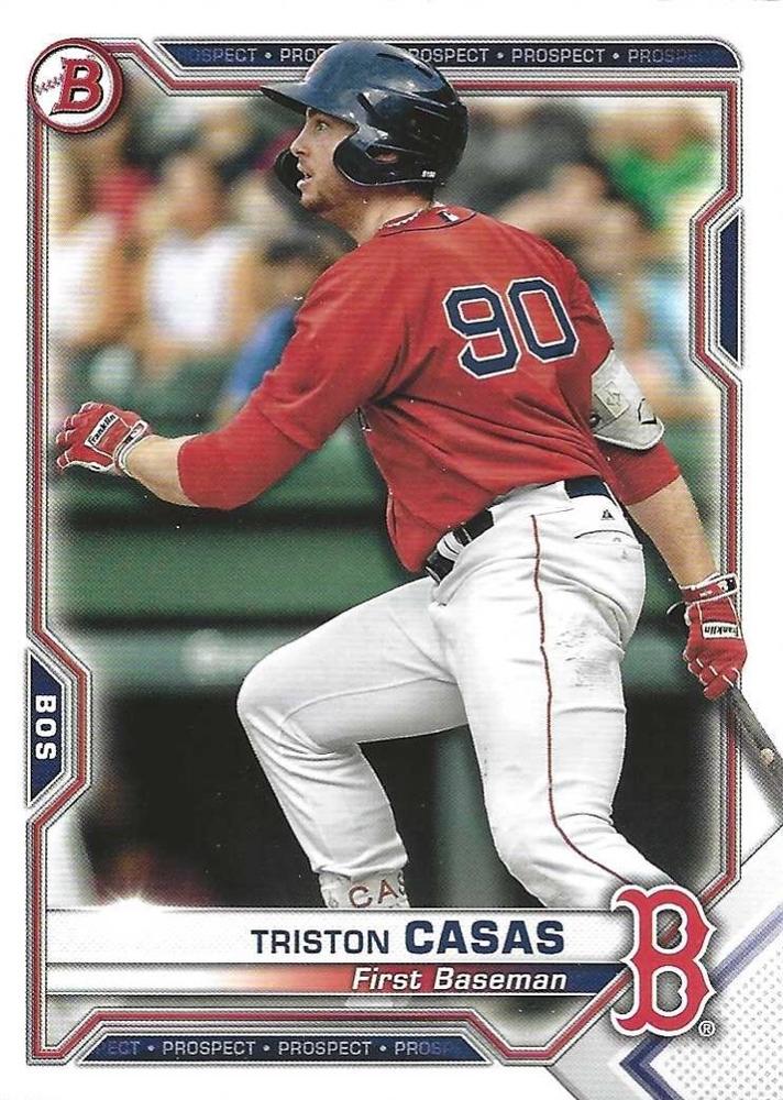 Triston Casas #BP-84 Boston Red Sox | 2021 Bowman Prospects