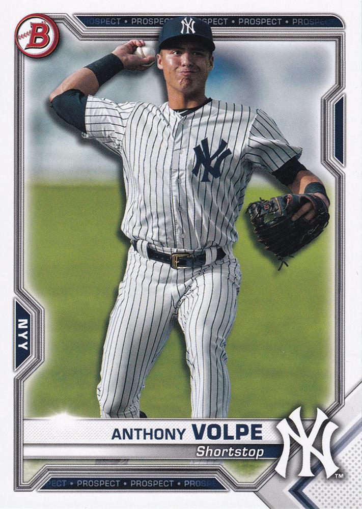 Anthony Volpe #BP-85 New York Yankees | 2021 Bowman Prospects