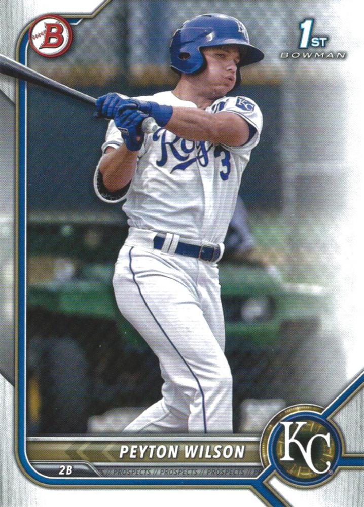 Peyton Wilson #BP-85 Kansas City Royals | 2022 Bowman Prospects