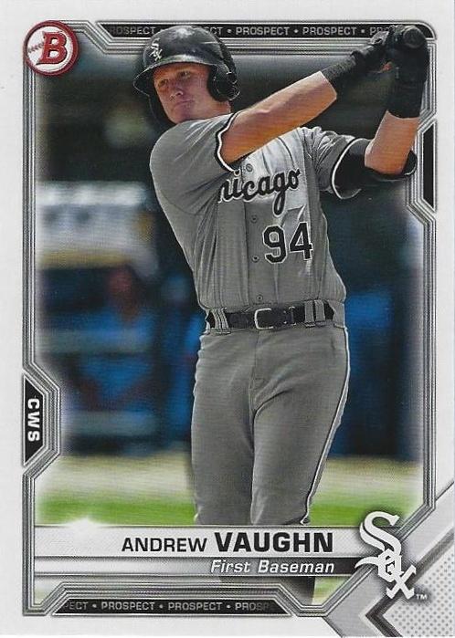 Andrew Vaughn #BP-88 Chicago White Sox | 2021 Bowman Prospects