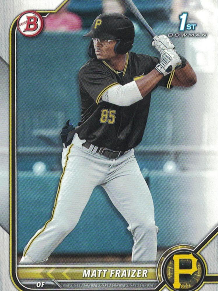 Matt Fraizer #BP-91 Pittsburgh Pirates | 2022 Bowman Prospects