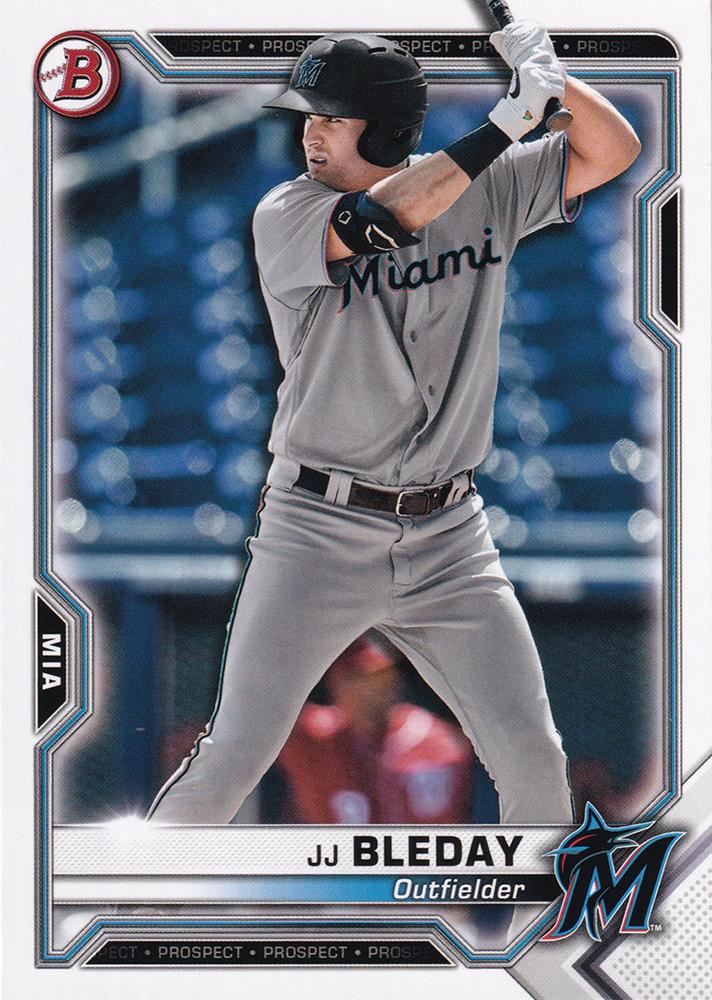 JJ Bleday #BP-93 Miami Marlins | 2021 Bowman Prospects