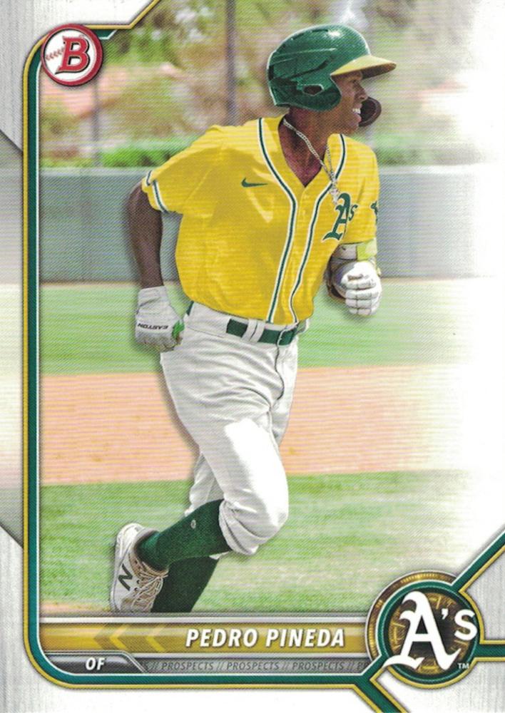 Pedro Pineda #BP-94 Oakland Athletics | 2022 Bowman Prospects