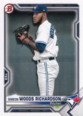 Simeon Woods Richardson #BP-95 Toronto Blue Jays | 2021 Bowman Prospects