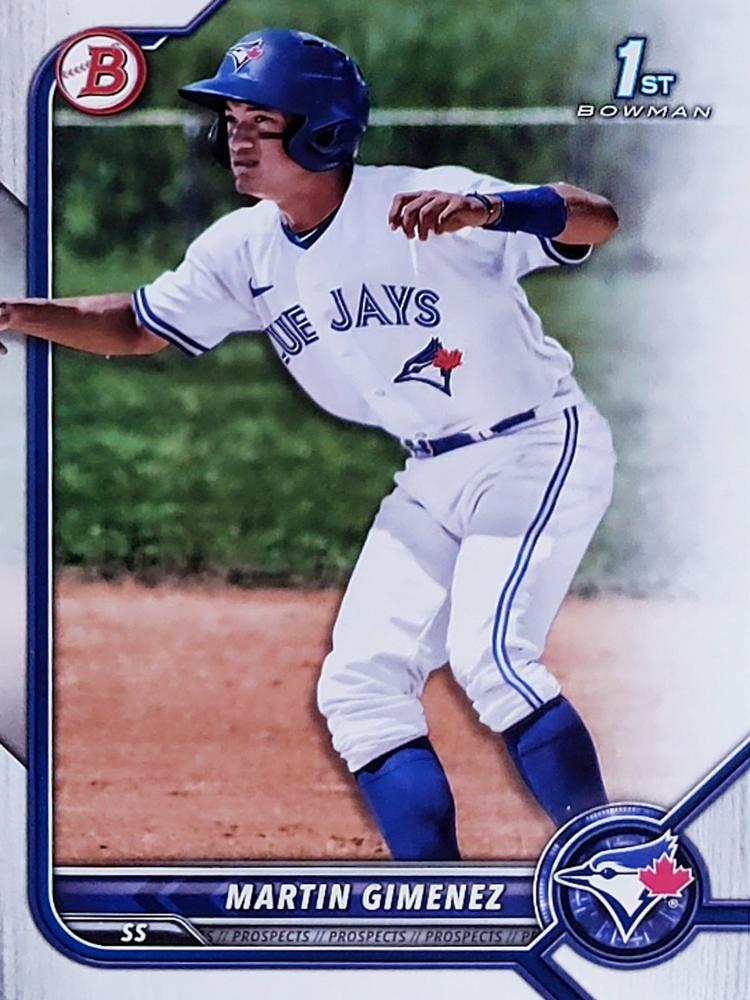 Martin Gimenez #BP-97 Toronto Blue Jays | 2022 Bowman Prospects