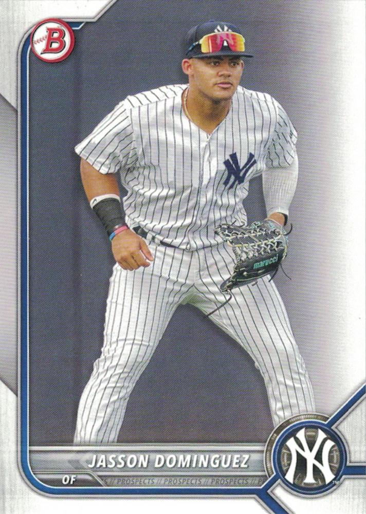 Jasson Dominguez #BP-98 New York Yankees | 2022 Bowman Prospects